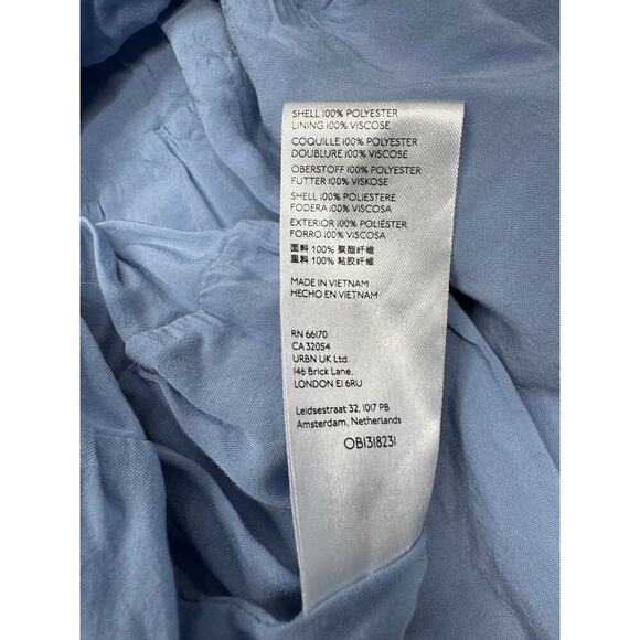 Anthropologie Maeve Tulle Midi Skirt Size Small Color: Blue - Picture 4 of 12